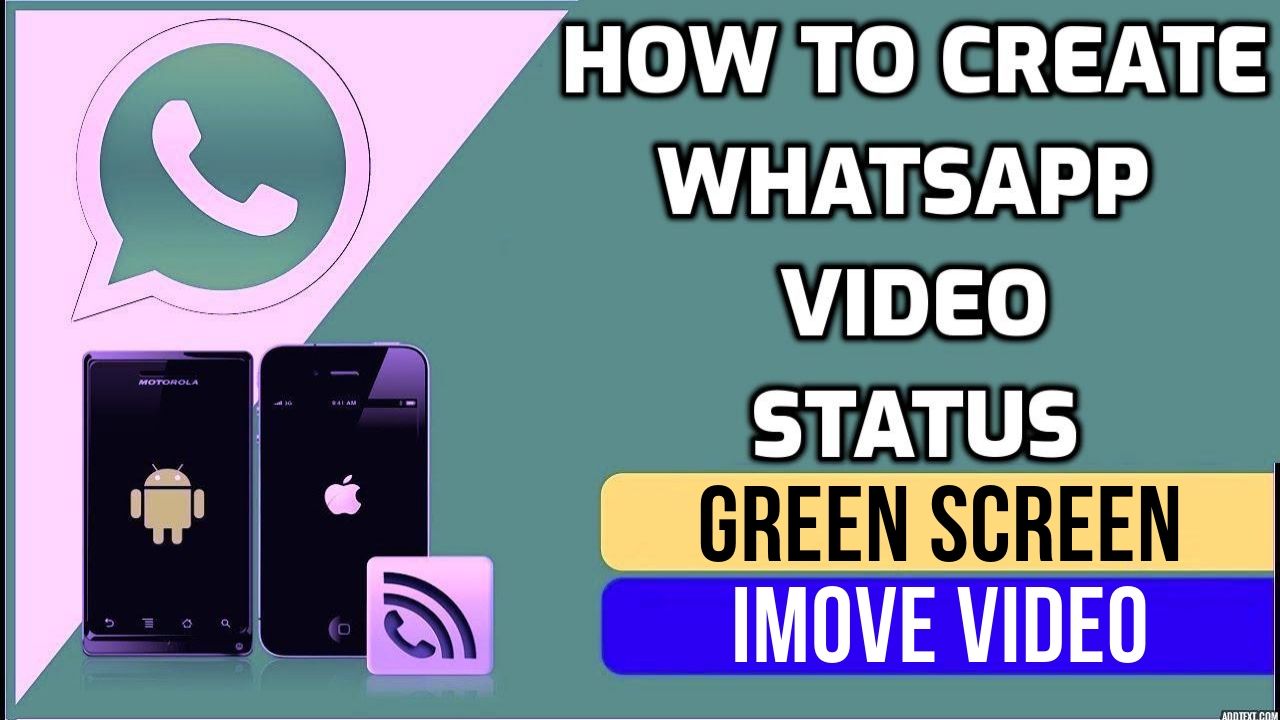 How to create new iMovie GREEN SCREEN WHATSAPP STATUS VIDEO in Hindi 2019